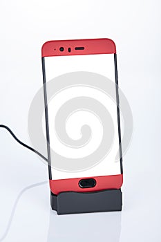 Smartphone in a Recharge Station