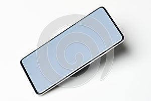 Smartphone screen side view