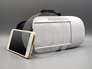 Smartphone and virtual reality headset VR Box