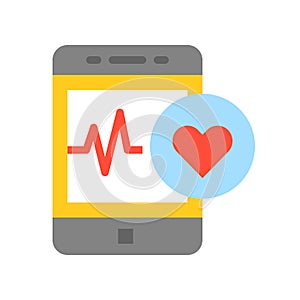 Smartphone with vital signs check function, medical and hospital