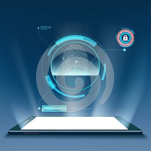 Smartphone with a white screen