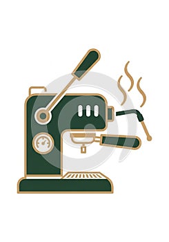 Smartwatch illustration with a rectangular black face and a red