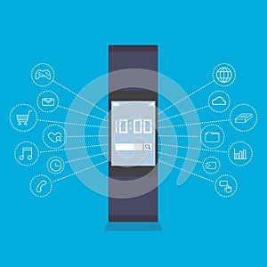 Smartwatch wearable technology device