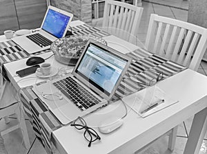 Smartworking, work from home photo