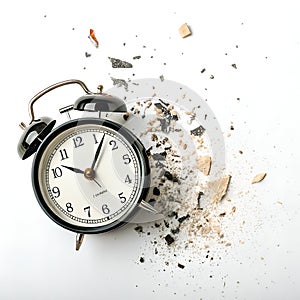 Smashed Alarm Clock