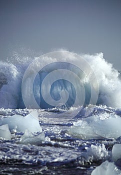 Sensacional glaciar 