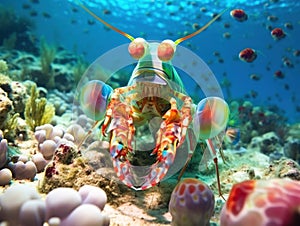 Smashing mantis shrimp