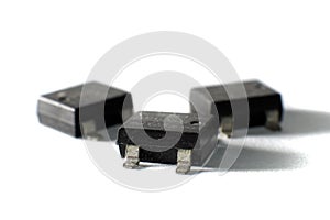 SMD electronic chips in SOIC case