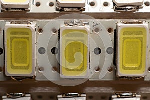 SMD LED light circuits macro