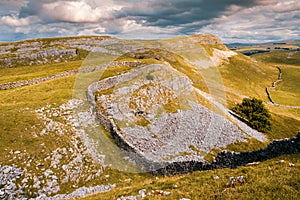 Smearsett Scar from above Feizoe near to settle in the yorkshire dales