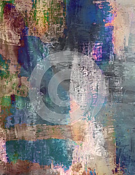 Smeary Abstract Brushed Painted Grunge Background Textile