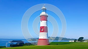 Smeaton's Lighthouse tower Plymouth Devon uk