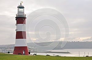 Smeaton`s Tower lighthouse, Plymouth, UK