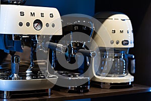 SMEG coffee machine in store