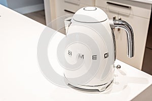 SMEG Kettle in Modern Kitchen
