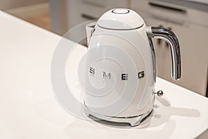 SMEG Kettle in Modern Kitchen