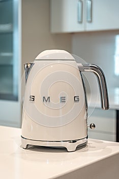 SMEG Kettle in Modern Kitchen