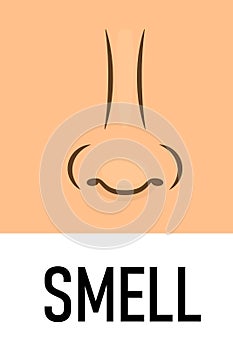 Smell sense icon