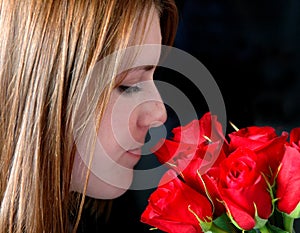 Smelling the roses