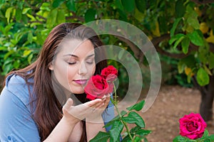 Smelling the roses