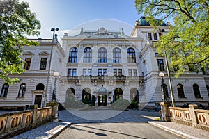 Smetana House, theater and cultural center. Litomysl, Czech Republic