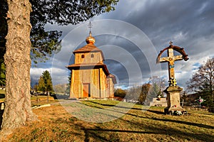 Smigovec, dřevěný artikulární kostel