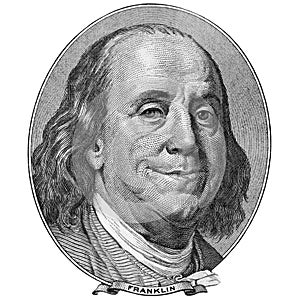 smile of Benjamin Franklin photo