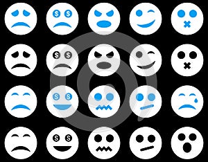 Smile and emotion icons