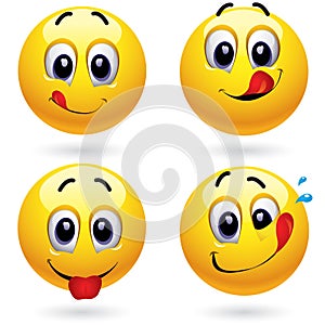 Smiley balls