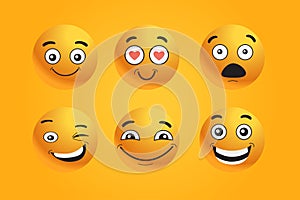 Smiley Emoticon icon yellow expresion face emoji photo