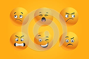 Smiley Emoticon icon yellow expresion face emoji photo