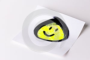 Smiley face card