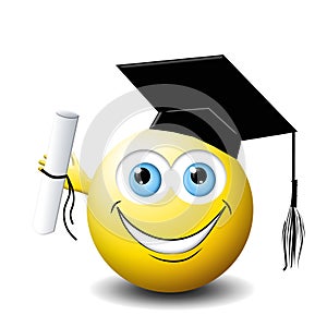 Smiley face Graduate