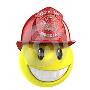 Smiley fireman