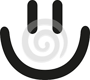 Smiley laughing face icon