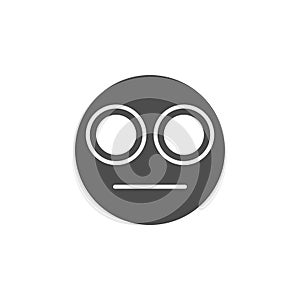 smiley in a stupor icon. Elements of web icon. Premium quality graphic design icon. Signs and symbols collection icon for websites