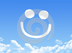 Smilie from cloud