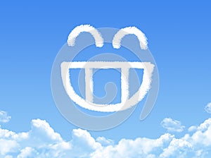 Smilie from cloud