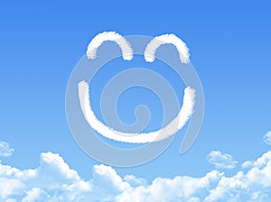 Smilie from cloud