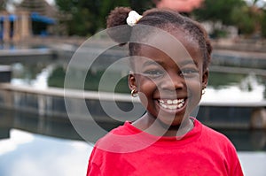 Smiling African child