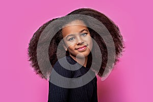 Smiling african girl. Smile little african american girl. African American girl smile and curly hair. Laughing cute afro