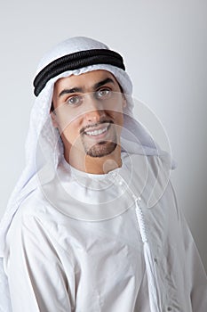 Smiling Arab