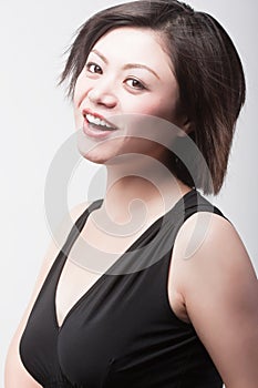 Smiling asian beauty