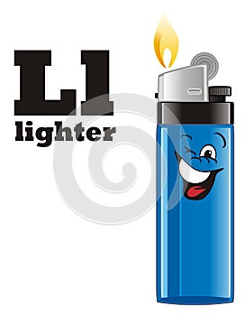 Funny lighter and abc