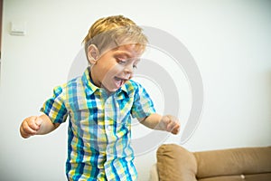 Smiling  boy. Child portrait