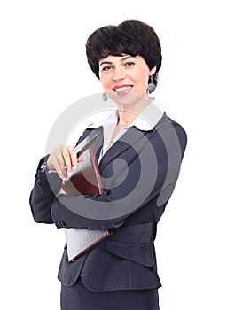 Smiling business woman