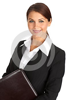 Smiling business woman