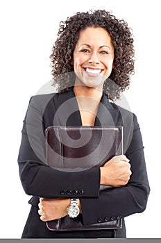 Smiling business woman