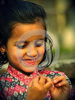 Smiling child