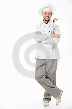 Smiling cook